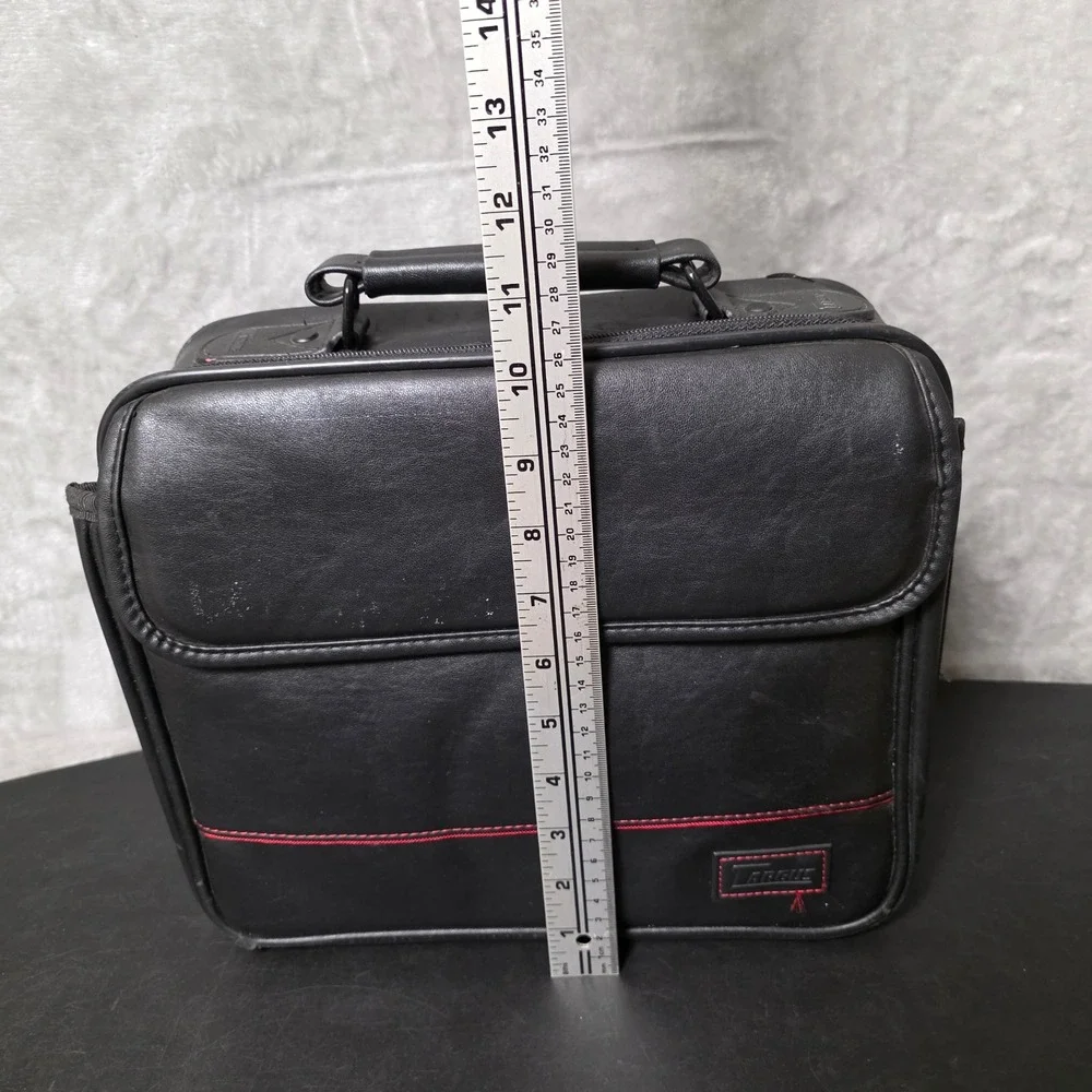Targus Padded Camera Electronics Travel Bag Case Black FAIR Protective Vintage